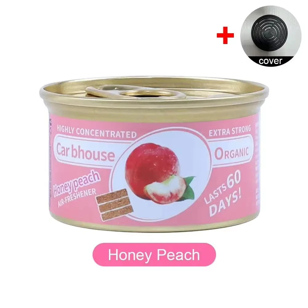 High-End Car Aroma Diffuser, Small Wooden Fragrance Canister, Car Perfume, Car Balm, Car Ornament