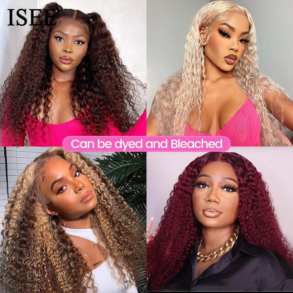 Mèches Kinky Curly Brésiliennes Remy | Couleur Naturelle | 1 à 4 Paquets | Extensions Cheveux Humains | ISEE HAIR