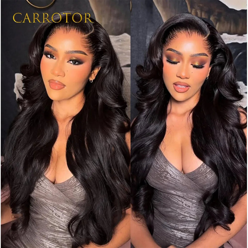 Perruque Lagos Hairline Loose Deep Wave | 13x4 Lace Invisible | 250% Densité | Glueless | Pré-Pluçuée | Femme