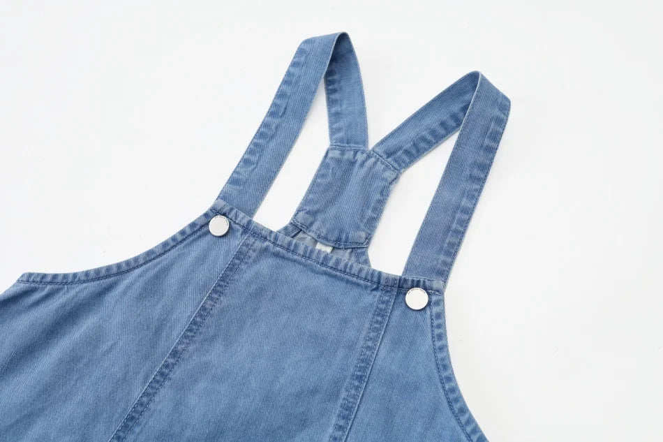 Collection Denim Bleu AS SS2026 | Tissu Bambou Haute Qualité | Tenue Famille Semaine | Fille & Garçon