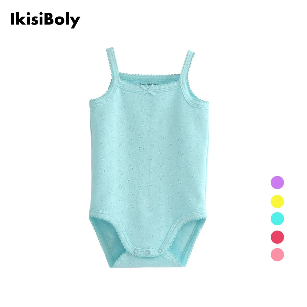 Body Bébé Fille | Sans Manches | Romper Coton | Combinaison Été | Nouveau-Né & Tout-Petits (v2)