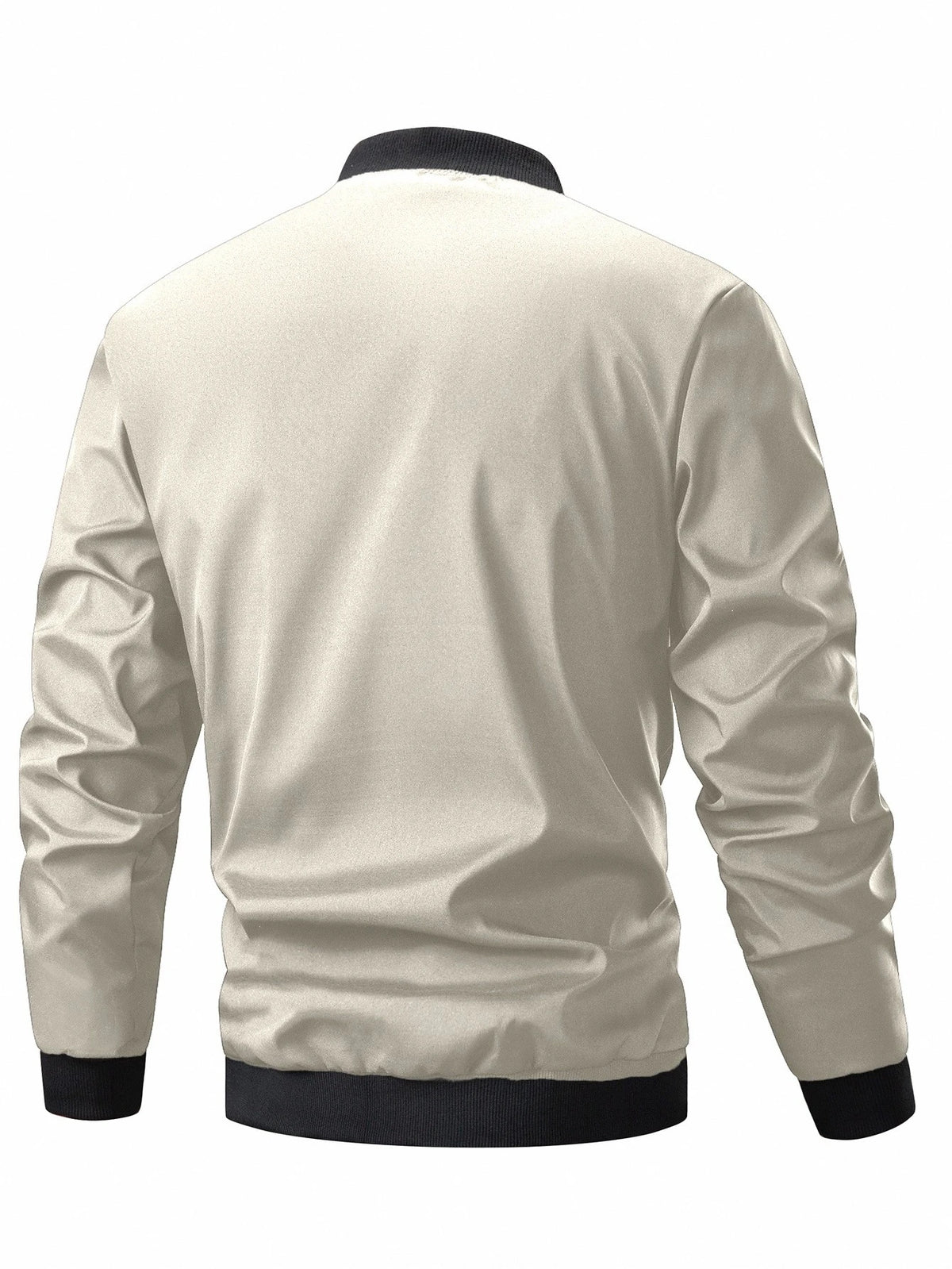 Spring Autumn Casual Solid Fashion Slim Bomber Jacket Men Overcoat New Arrival Baseball Jackets Men's Jacket
