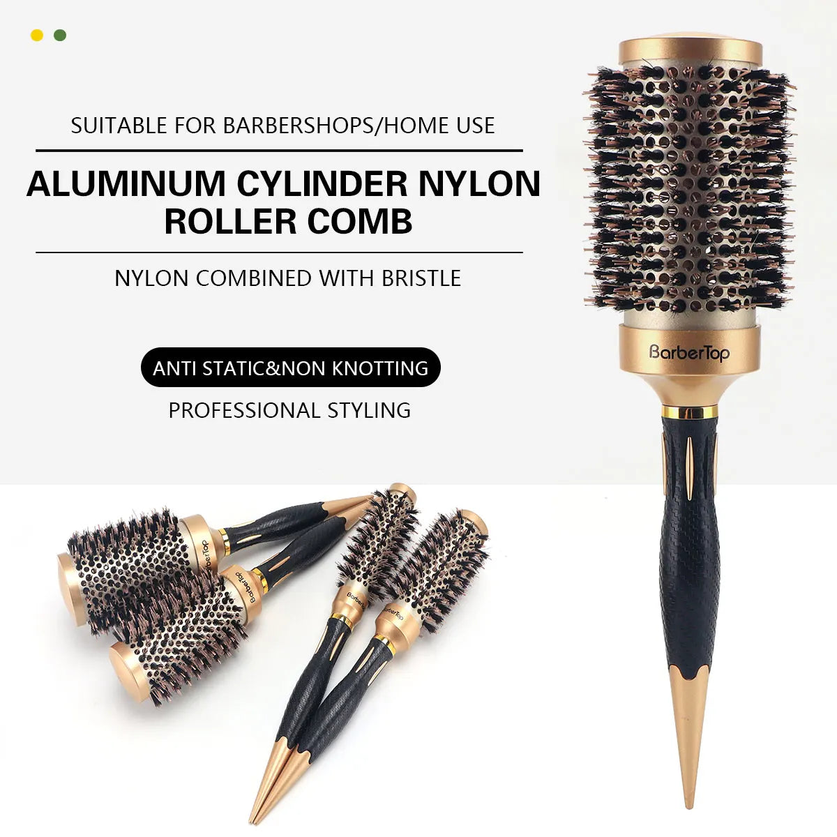 Peigne Coiffure Salon Antistatique | Coiffage Boucles | Brosse Cheveux Mouillés Bouclés | Outil Coiffure Femme