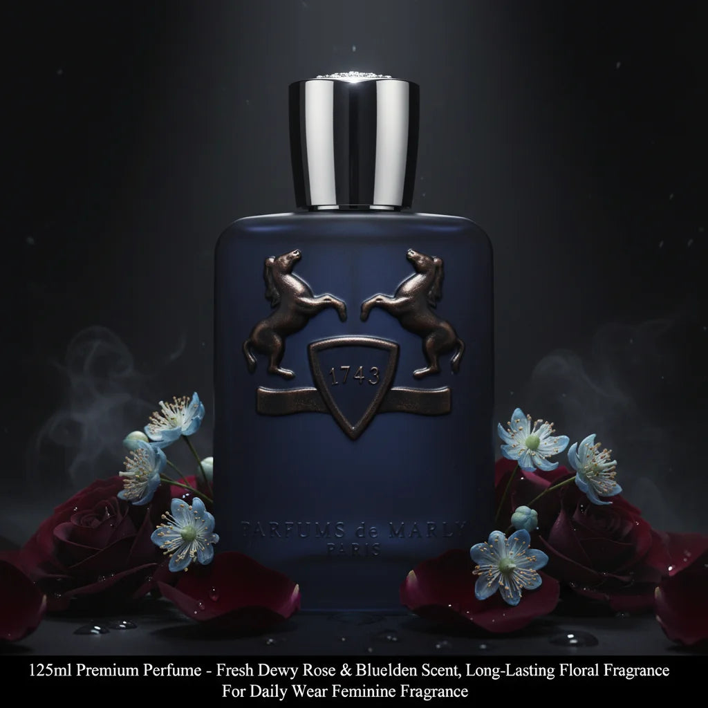 Eau de Parfum Femme 125ml | Rose Rosée & Tilleul Bleu | Floral Longue Tenue | Quotidien