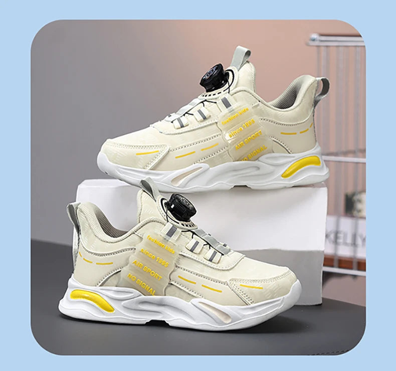 Kids' Sneakers 2026 New Trendy Running Shoes Children's Casual Shoes Boys Girls Lightweight Comfortable Sports Shoes Gym Trainers
