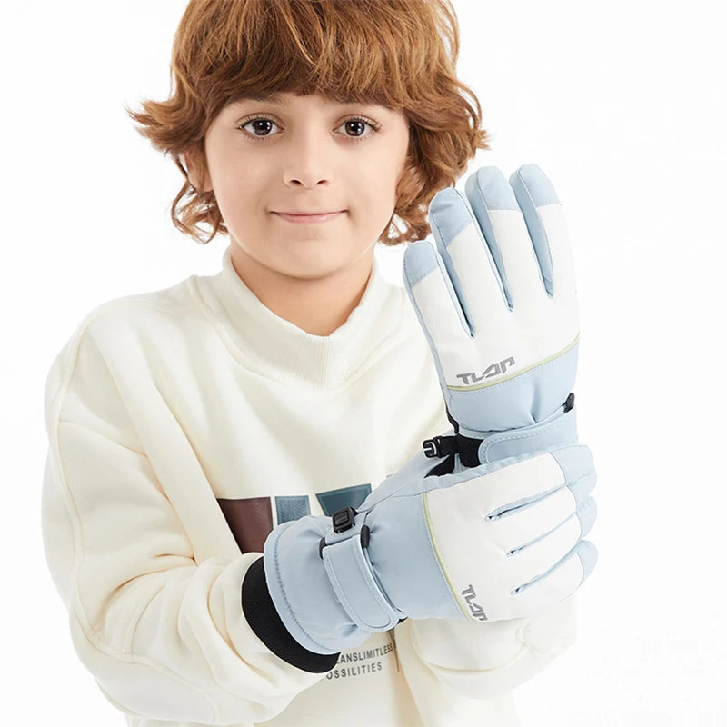 Gants Hiver Enfant Imperméables Antidérapants | Ski & Cyclisme Extérieur | Garçon Fille