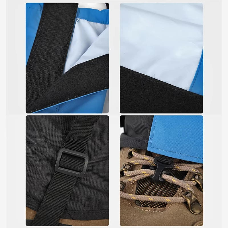 Guêtres Imperméables Extérieur | Randonnée Chasse Camping Ski | Protection Jambe Neige Hiver