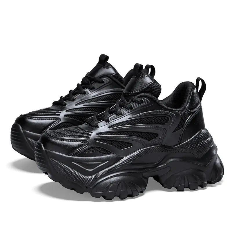 Sneakers Chunky Femme Tendance | Semelle Plateforme Respirante | Rehaussante | Printemps-Automne