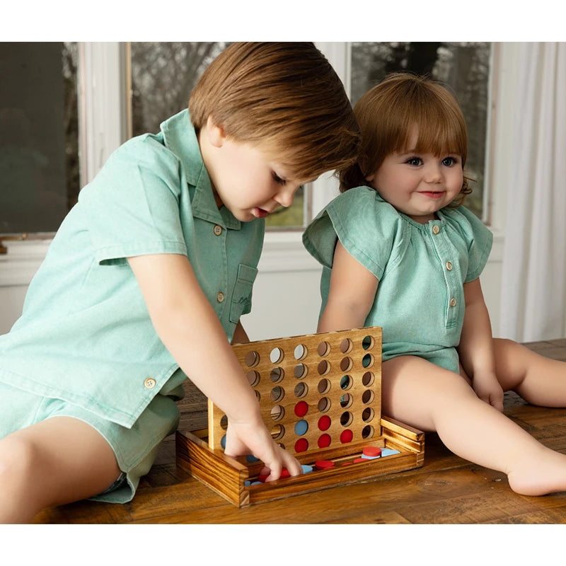 Collection Denim Vert Ali Co SS26 | Robe Chemise & Salopette Coton | Fille & Garçon | Restockage