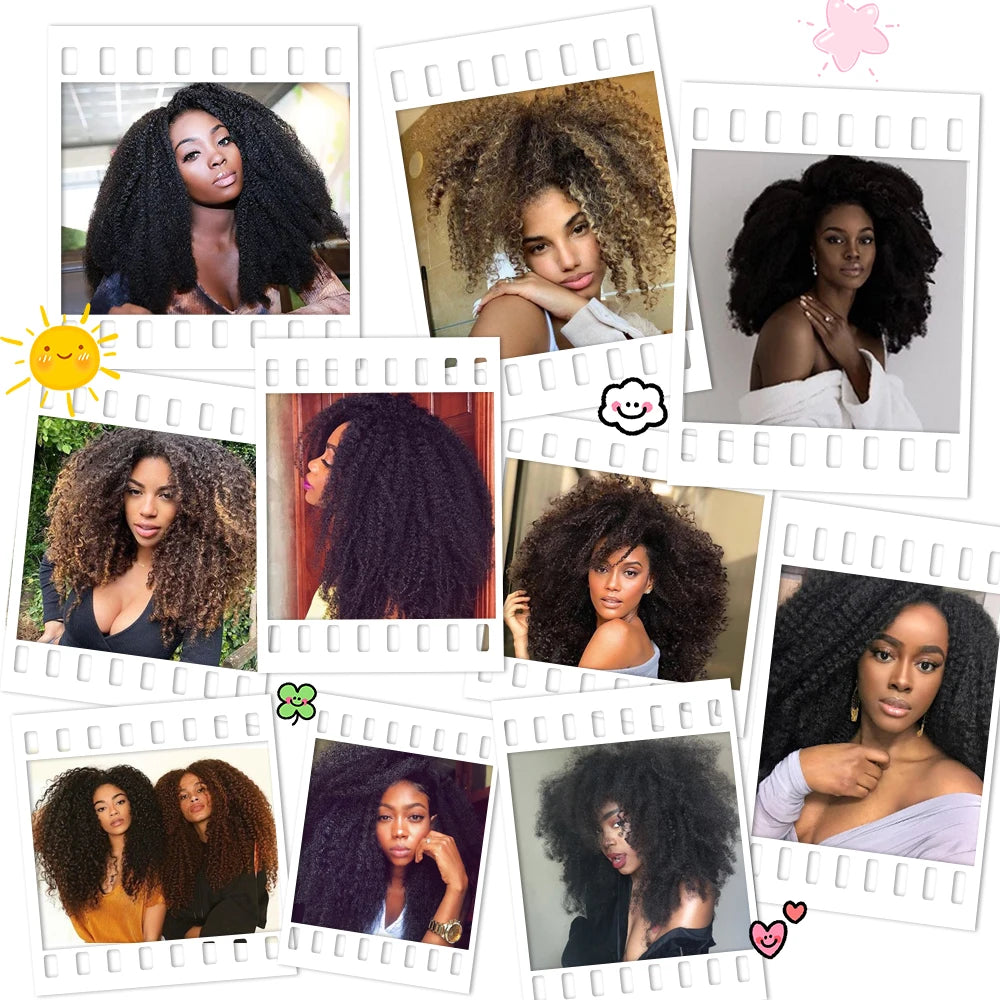 Perruque Marley Braid | 18 Pouces | Synthétique Dreadlock | Afro Kinky Naturelle | Tressage | Femme
