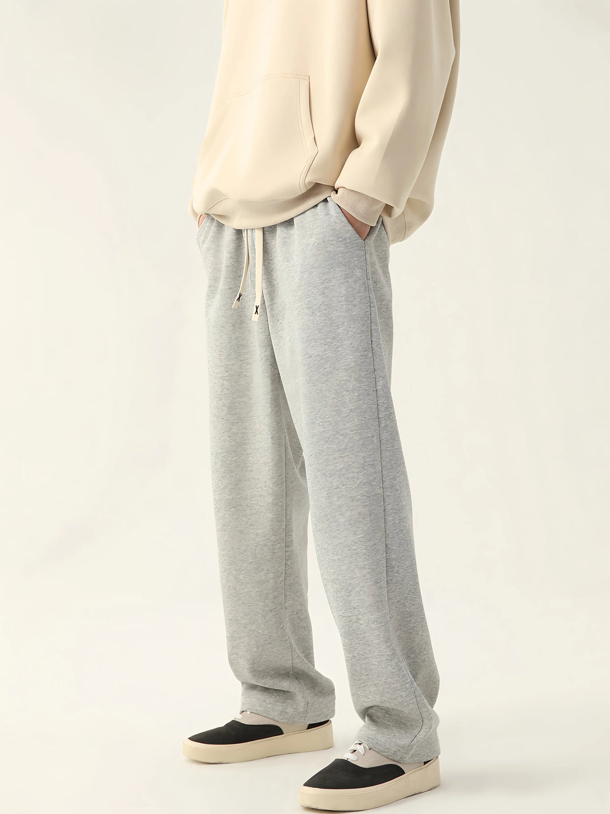 Pantalon de jogging ample en jersey pour homme | Poches