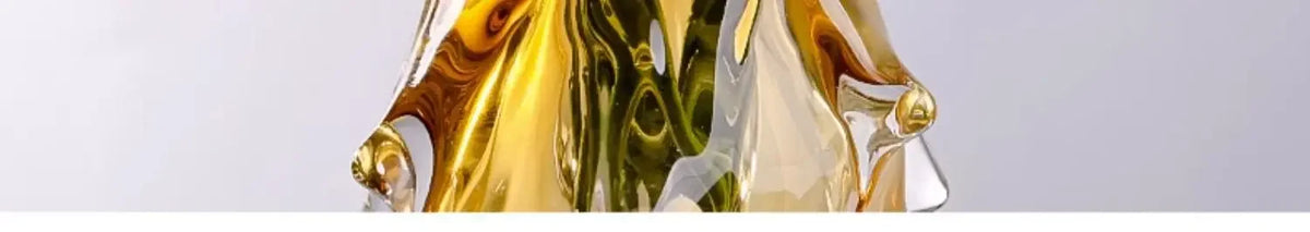 Vase Verre Élégant Base Bois | Plante Hydroponique | Décoration Bureau & Maison