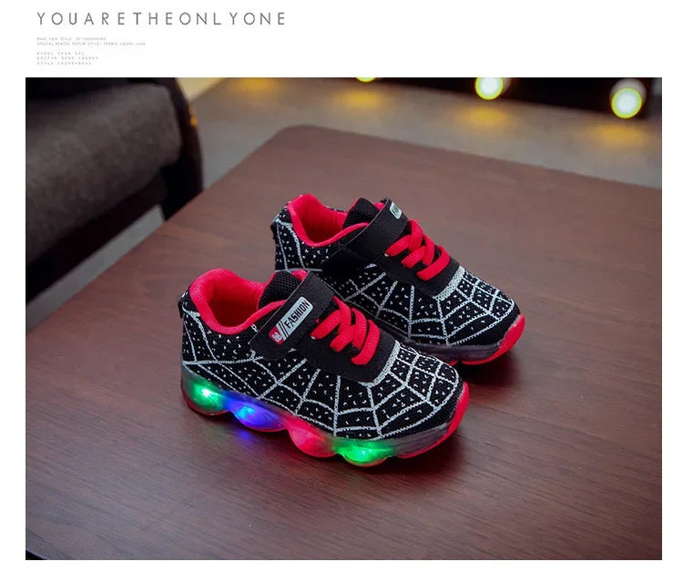 Children's Cartoon Sneakers 2026 Boys New Casual Sport Shoes Spring Summer Breathable Student Shoes Kids Casual Shoes for 1-12 Y
