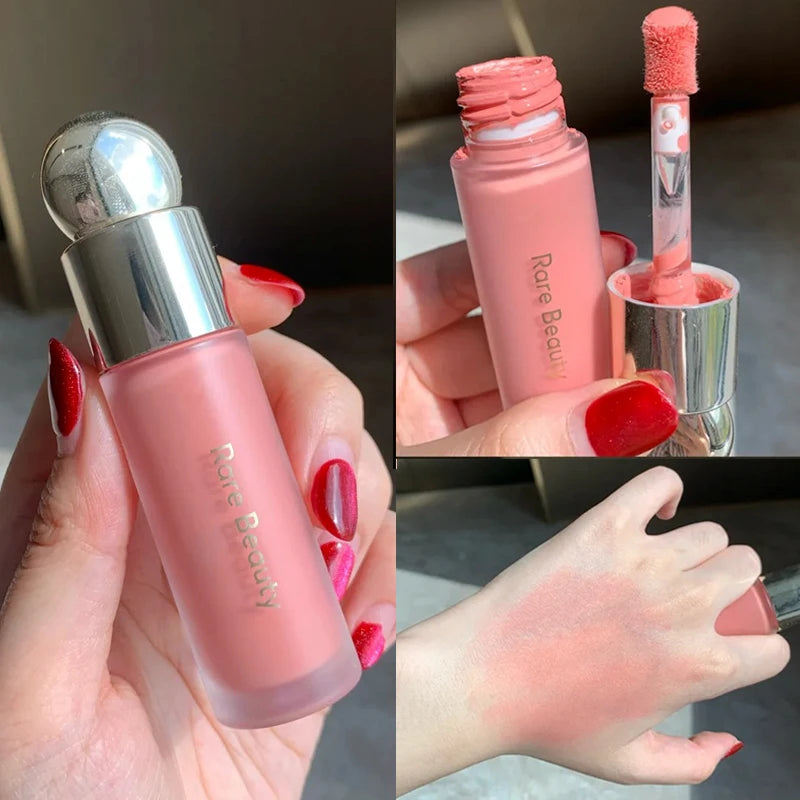 Rare Beauty Soft Pinch Matte Bouncy Cushiony Cream-to-powder Blush Airy and Lightweight Pinch Liquid Blush Natural Makeup Look