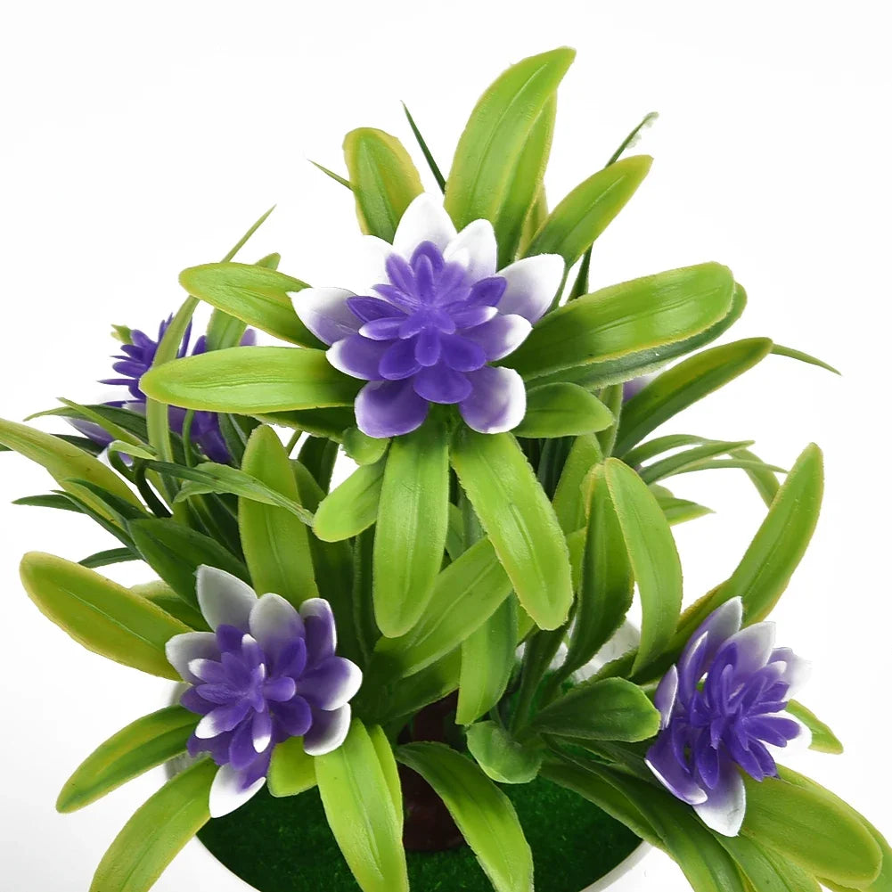 Plante Artificielle Réaliste en Pot | Décor Maison, Bureau & Mariage | Bonsaï Extérieur & Intérieur