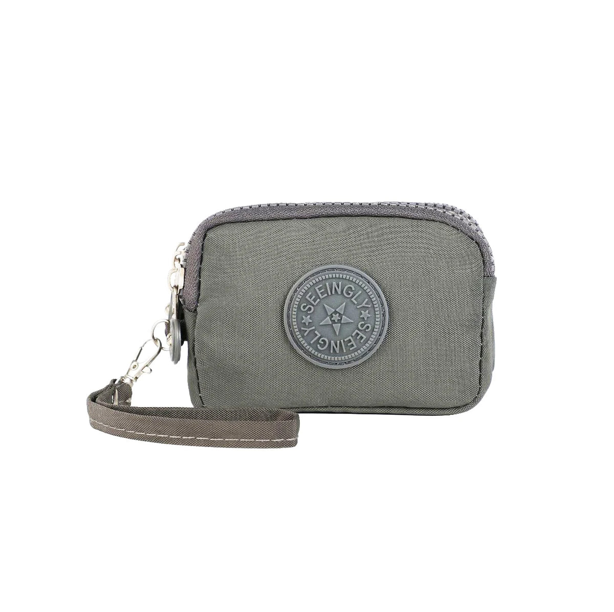 Women Three Layer Wallets Nylon Coin Purse New Korean Large Capacity Portable Oxford Cloth Coin Wallet Waterproof Portable