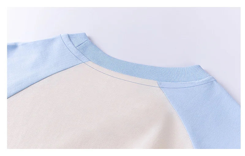 T-Shirt Homme Oversize Heavy | 240g Coton Pur | Manches Courtes | Bicolore | Casual Loose