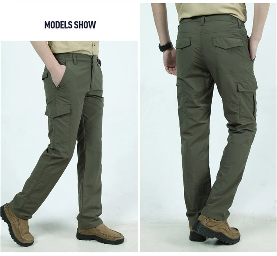 Pantalon cargo léger pour homme | Été et plein air