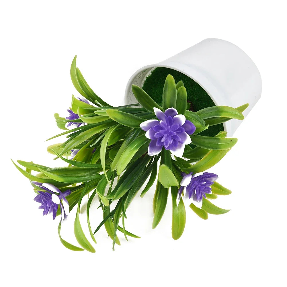 Plante Artificielle Réaliste en Pot | Décor Maison, Bureau & Mariage | Bonsaï Extérieur & Intérieur