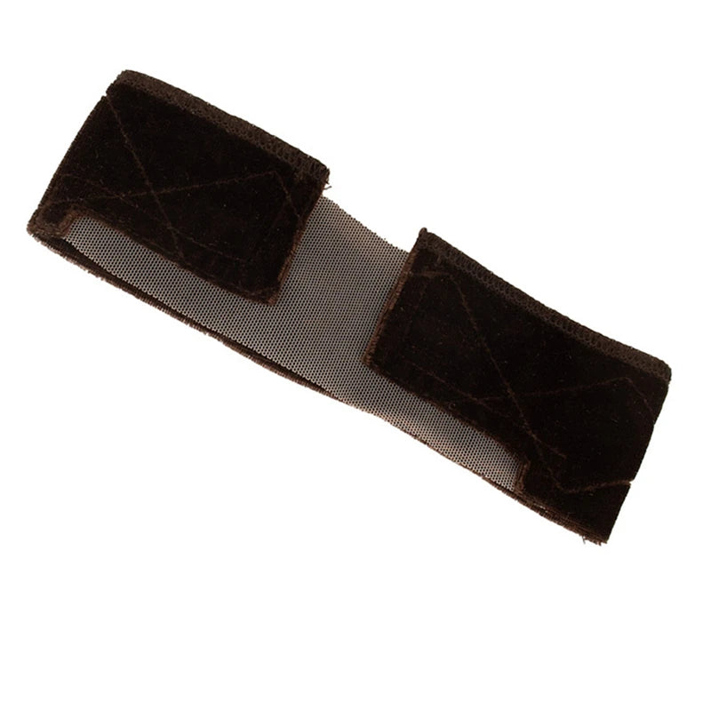 Headband Velours Nude Antidérapant | Ajustable | Invisible | Maintien Perruque Lace Front | Femme