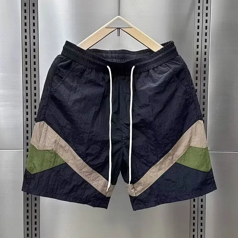 Baggy Jeans Denim Shorts Men's Boxing Shorts Men's Clothing Jorts Maccabi Haifa Loose Luxury Brands Men's Clothes Y2k
