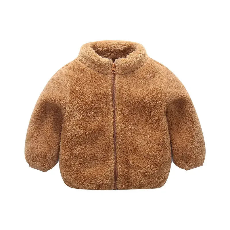 Manteau Enfant 2025 | Veste Polaire Chaude Garçon Fille | Printemps-Automne-Hiver Bébé