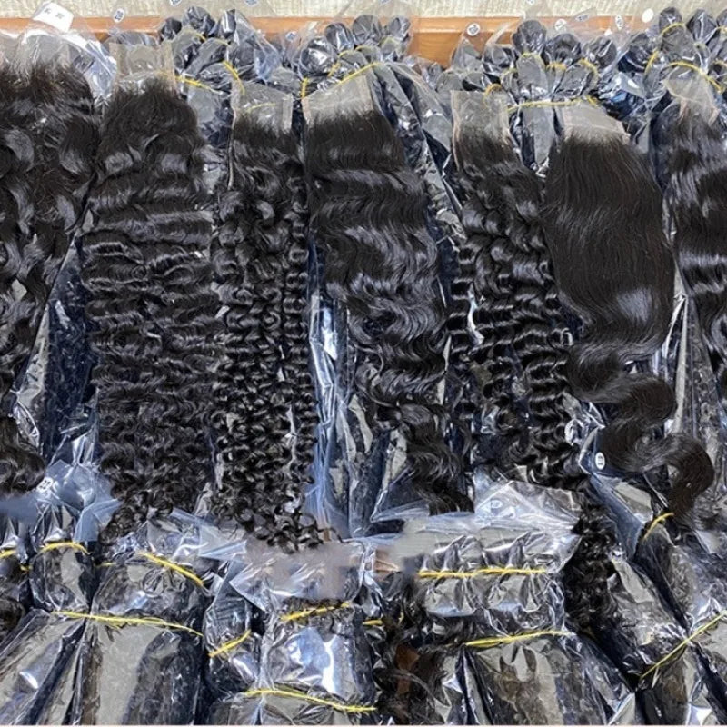 Closure 2x6 Lace HD Premium | Birmane Curly | 20 Pouces | Tissé Main | Cheveux Humains Remy Brésiliens Vierges | Femmes Noires