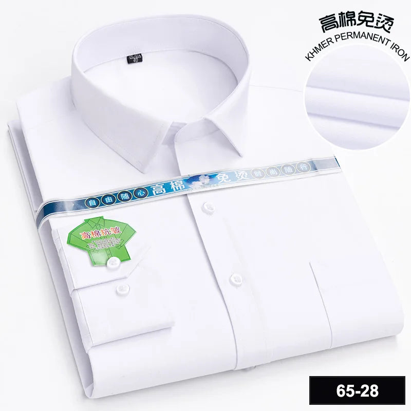 2026 Long Sleeve Shirt Men's Tops for Men Men's Clothing White Shirt Men's Fashion Clothing Trends