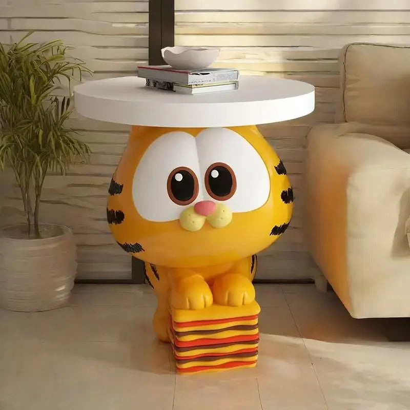 Comfort Cat, Floor, Ornament, Living Room, TV Cabinet, Sofa, Coffee Table, Bedside Table, Home, Decoration, Handicraft