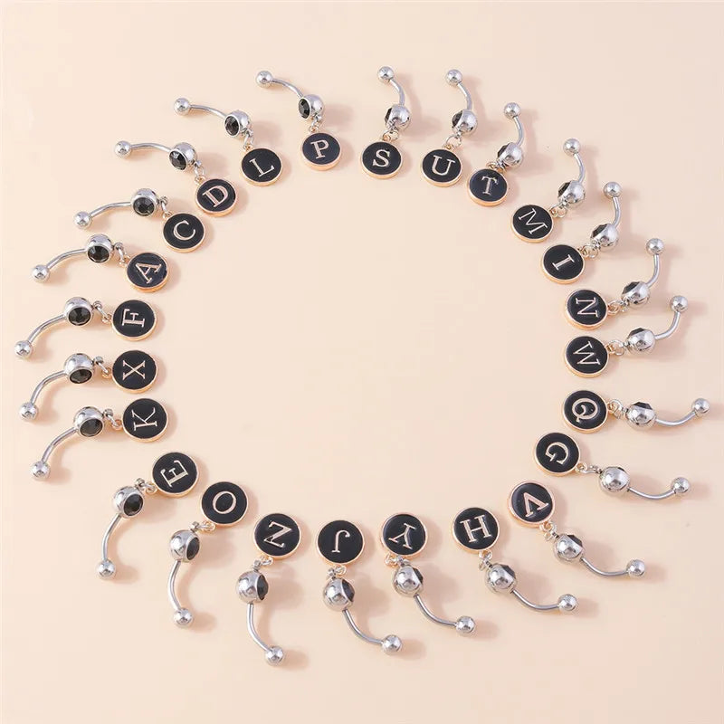 Collier Pendentif Initiales Femme | 26 Lettres A-Z Émail | Bijou Tendance Cadeau Anniversaire Fille