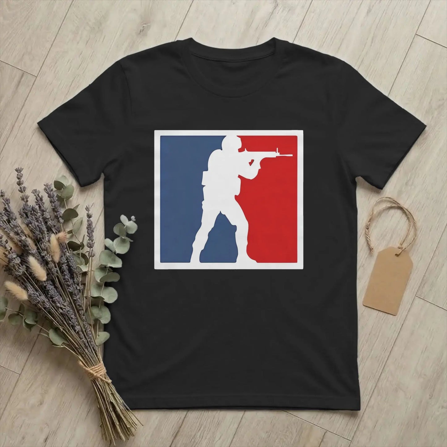Men's T-Shirts Counters Shooting Striking Go Awesome Cotton Tee Shirt Short Sleeve Game Silhouette T Shirts O Neck Clothes Gift