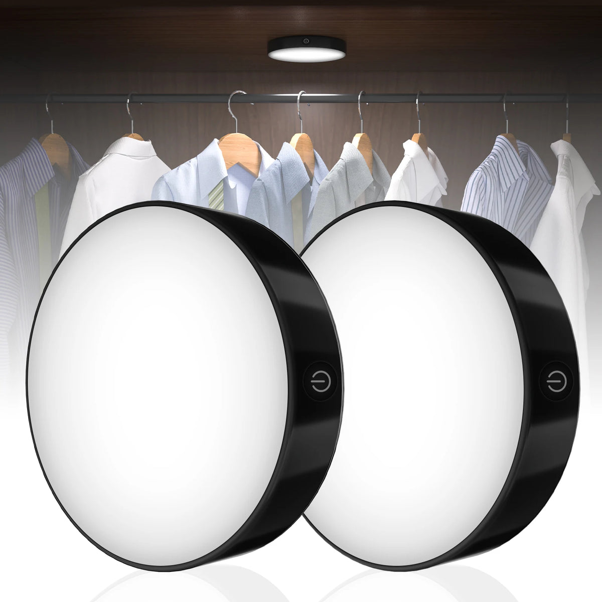 Veilleuse LED Tactile Rechargeable WILLED | 1000mAh | Dimmable | Placard, Cuisine & Chambre