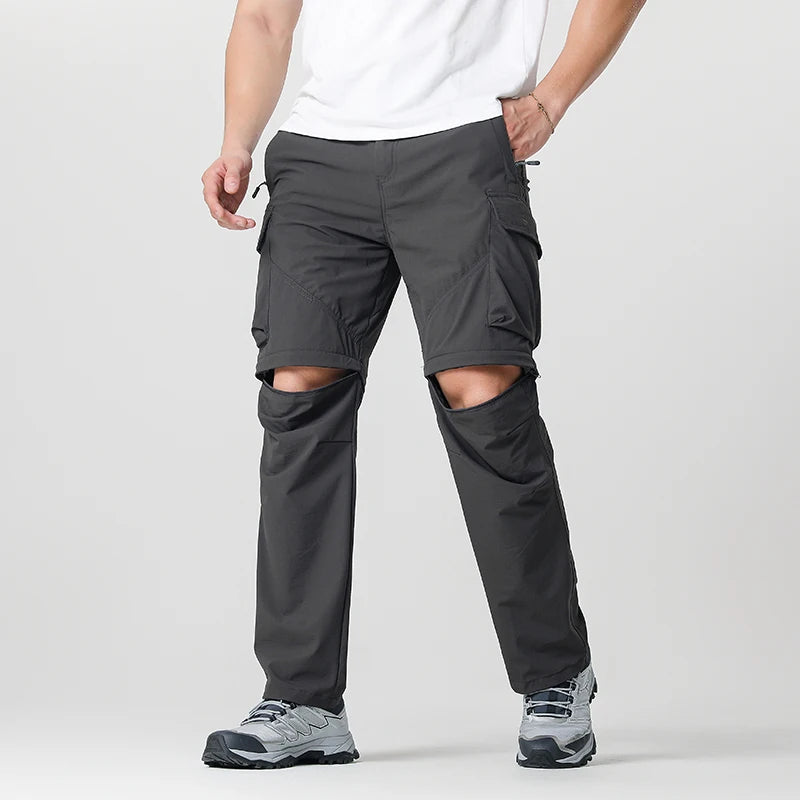 Pantalon cargo léger pour homme | Nylon et élasthanne