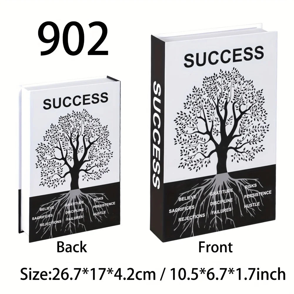 Set of 3 Inspirational Desk Decor Books Suitable for Home Office Decor Room Decor Fake Books Home Decor