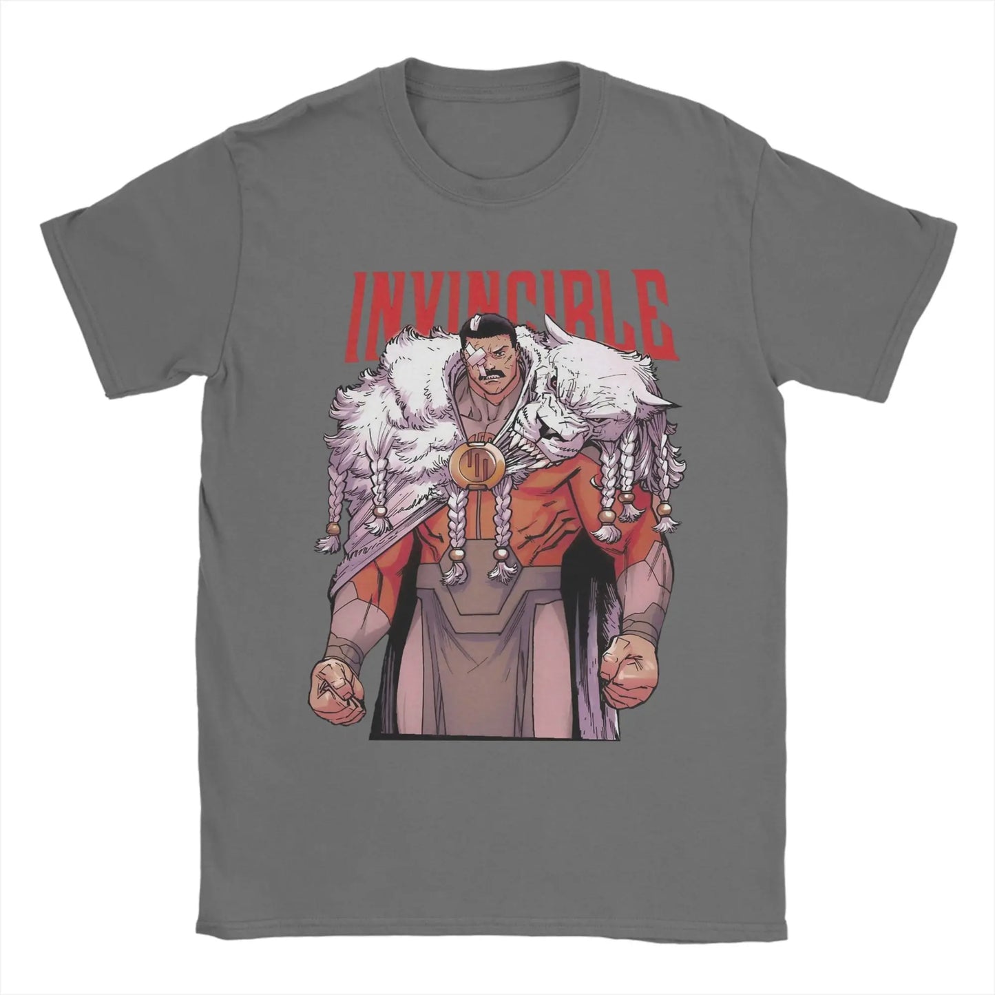 Men T-Shirts Thragg invincibles Grand Regent Funny Pure Cotton Tee Shirt Short Sleeve  T Shirt Round Collar Clothes Summer