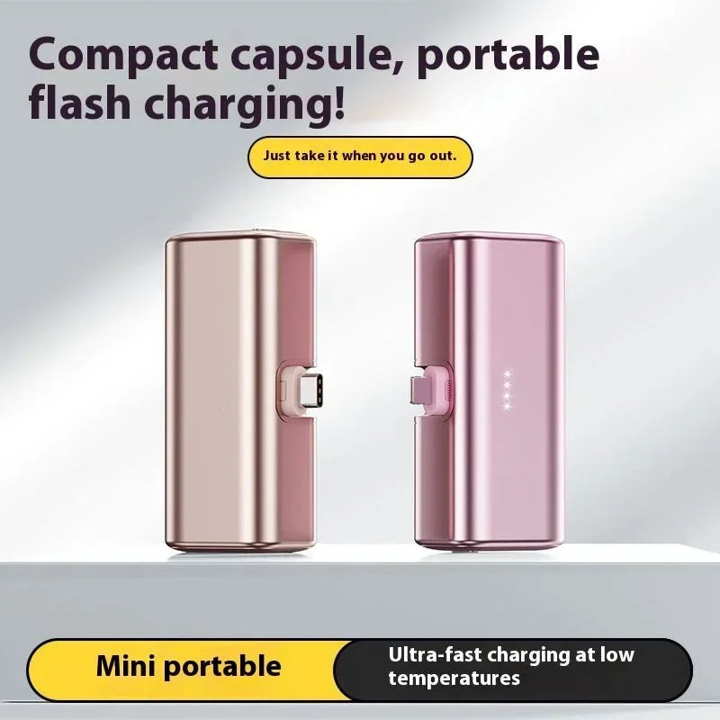 Lenovo 22.5W Fast Charging 500000mAh Mini Portable Charger USB-C Power Bank Suitable For iPhone 16/15 Series And Android Devices