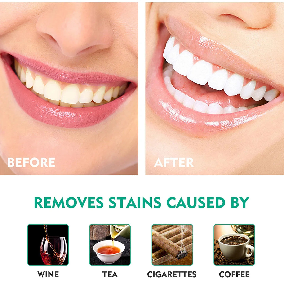 Dentifrice Blanchissant Violet V34 | Élimine Plaque & Taches | Haleine Fraîche | Hygiène Dentaire