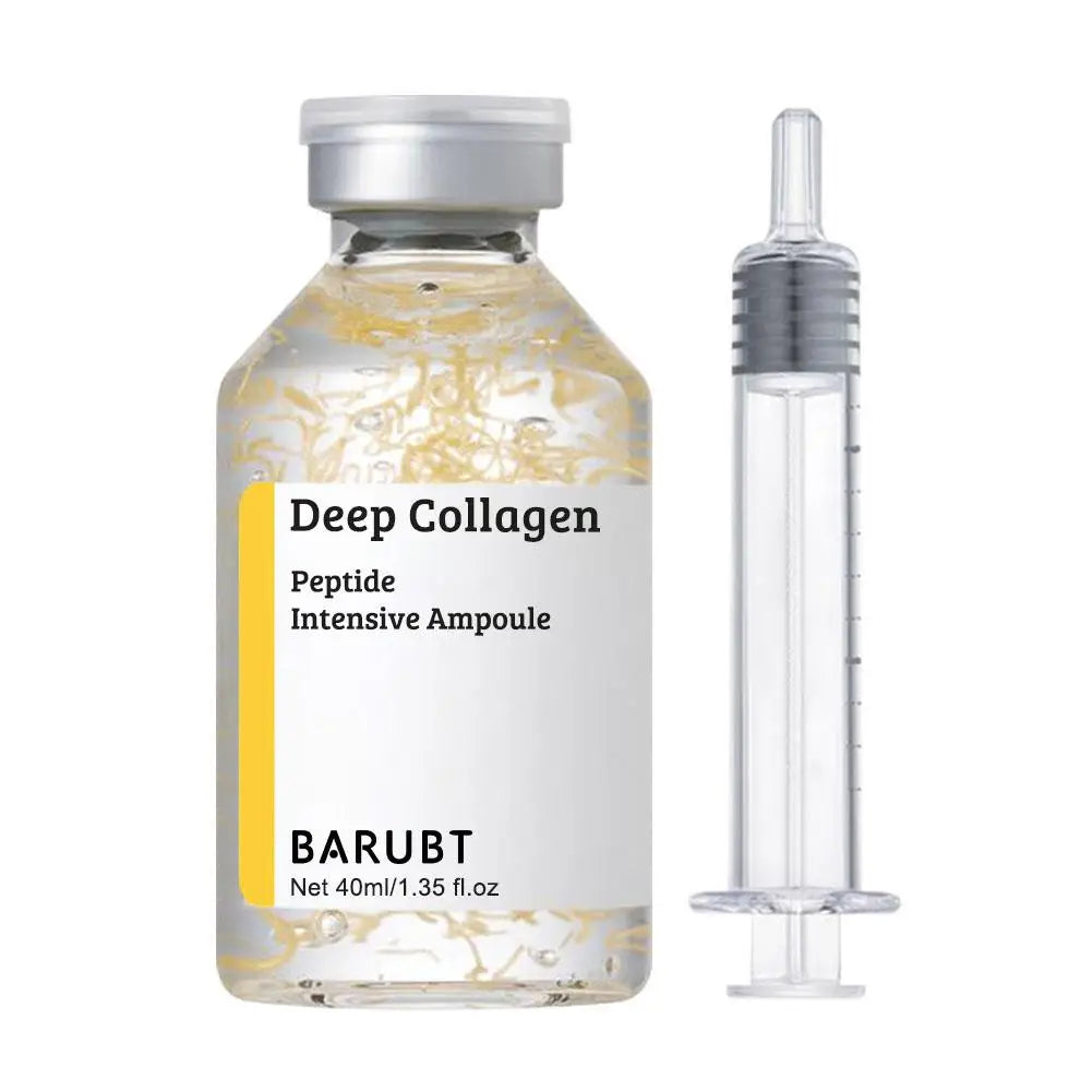 Korean Silk Collagen Essence Serum Deep Peptide Intensive Revitalizing Face Cream Anti-Wrinkle Firming Lifting Skin Care 40ml