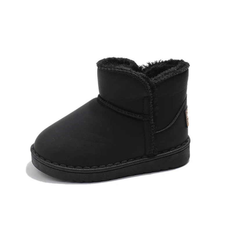 Bottes de Neige Thermiques Enfant | Peluche Épaisse | Antidérapantes | Automne Hiver 2025 Garçon Fille