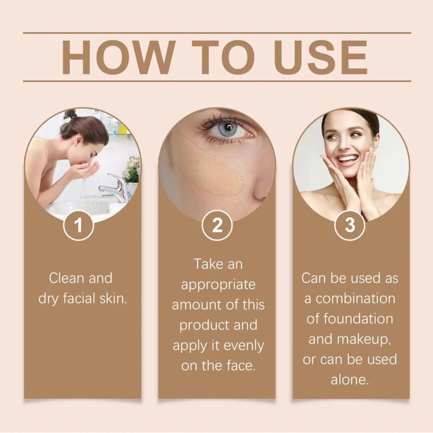 2026 BB Cream Beauty Cream Makeup Foundation Even Skin Tone Foundation Makeup Sunscreen Moisturizing Concealer For Face Makeup
