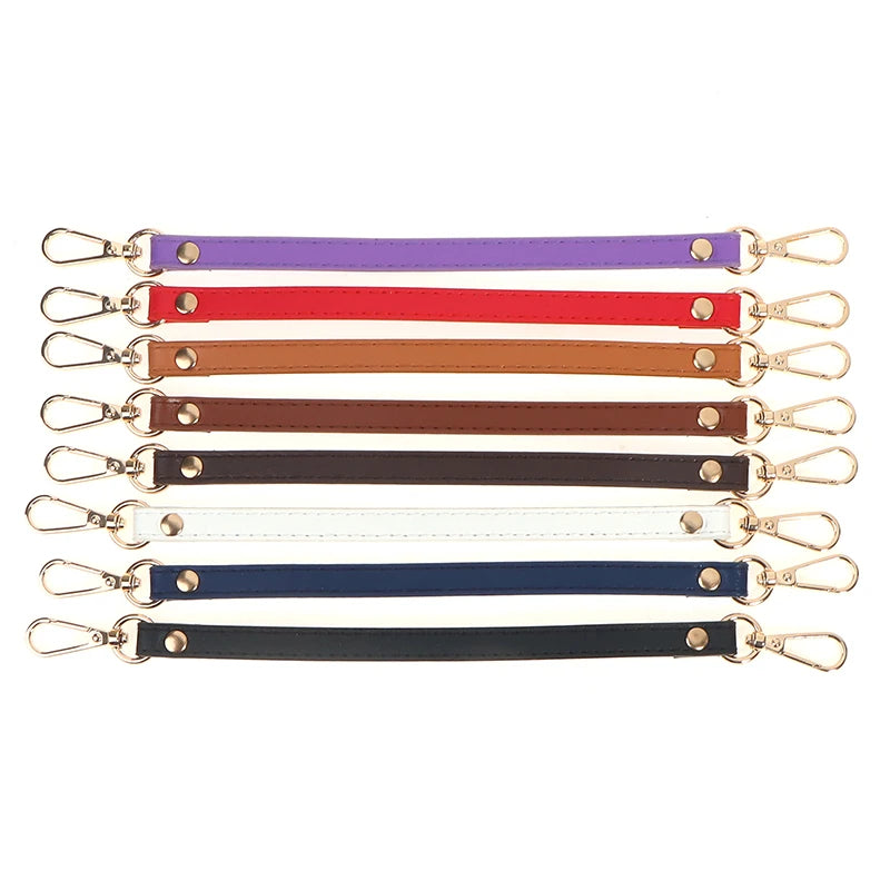 Anse Sac à Main Cuir PU 28 cm | Courte | Remplacement Bandoulière | Accessoire Mode Sac Femme