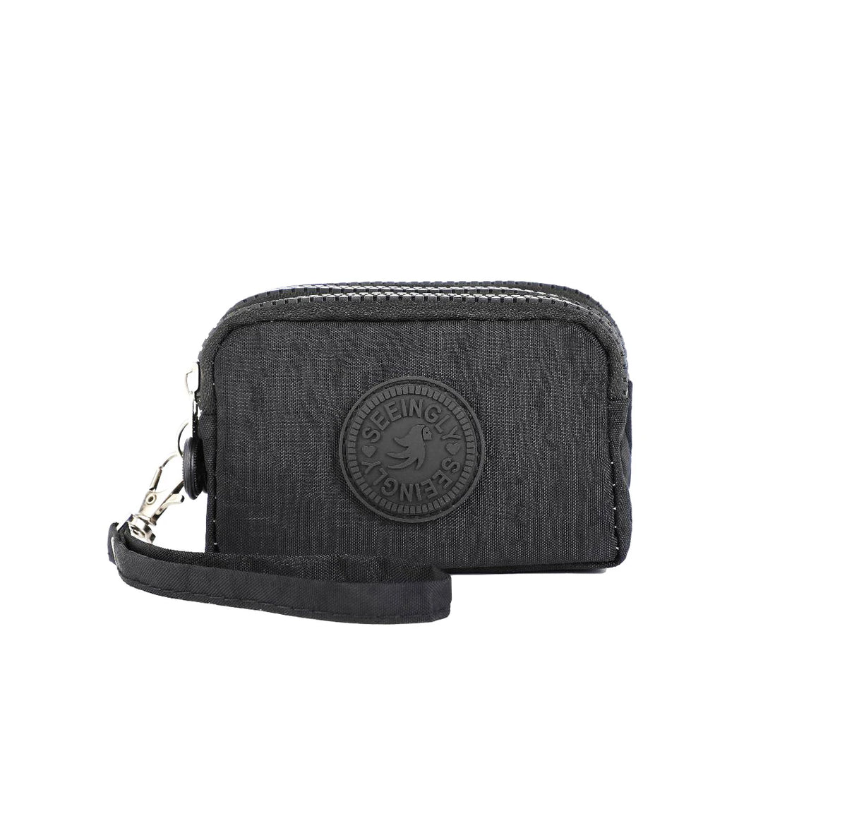 Women Three Layer Wallets Nylon Coin Purse New Korean Large Capacity Portable Oxford Cloth Coin Wallet Waterproof Portable