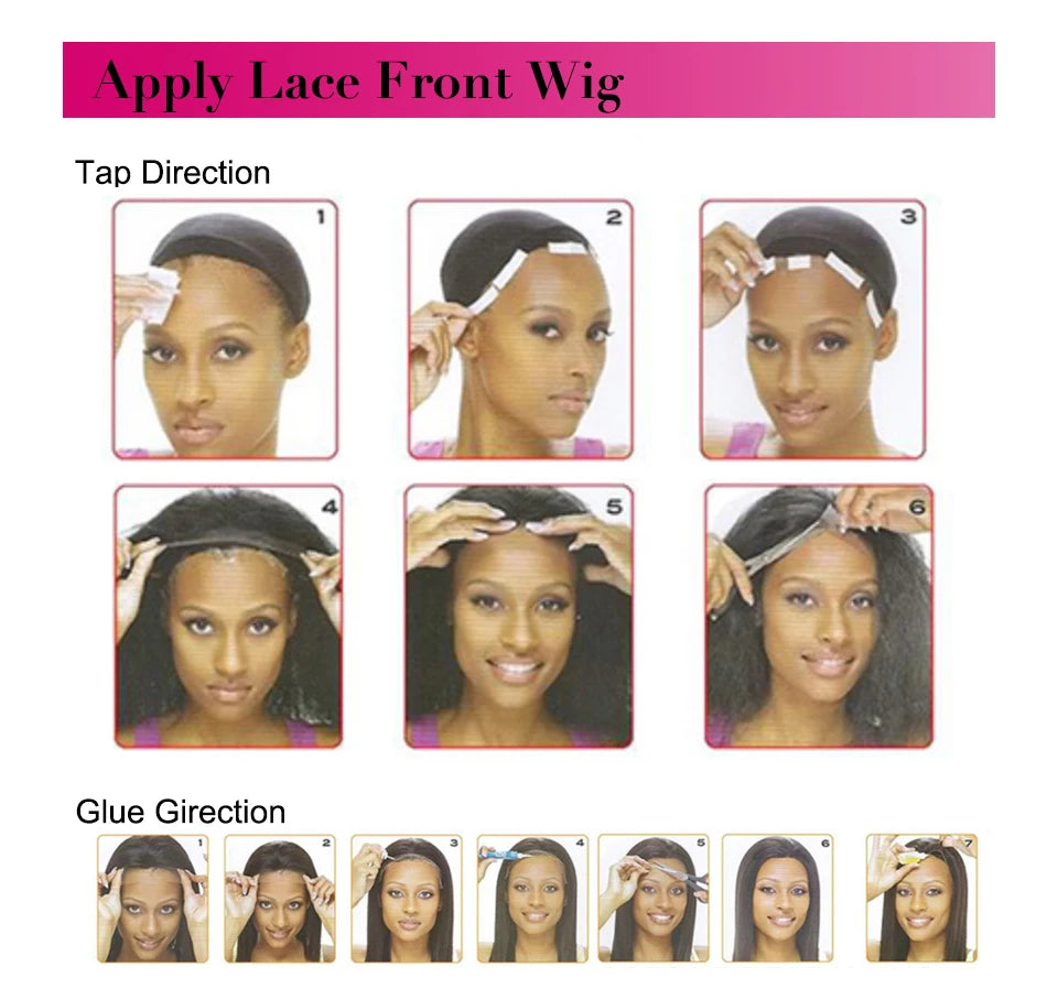 Perruque Lace Front Box Braids Violette Synthétique | 2 Boites | Longue | Baby Hair | Résistante Chaleur | Femme
