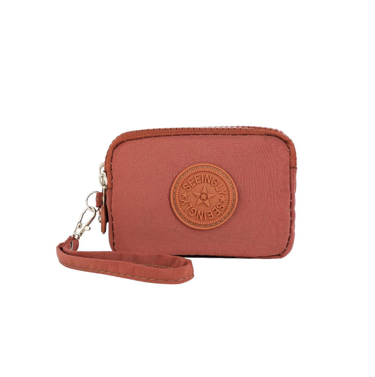 Women Three Layer Wallets Nylon Coin Purse New Korean Large Capacity Portable Oxford Cloth Coin Wallet Waterproof Portable