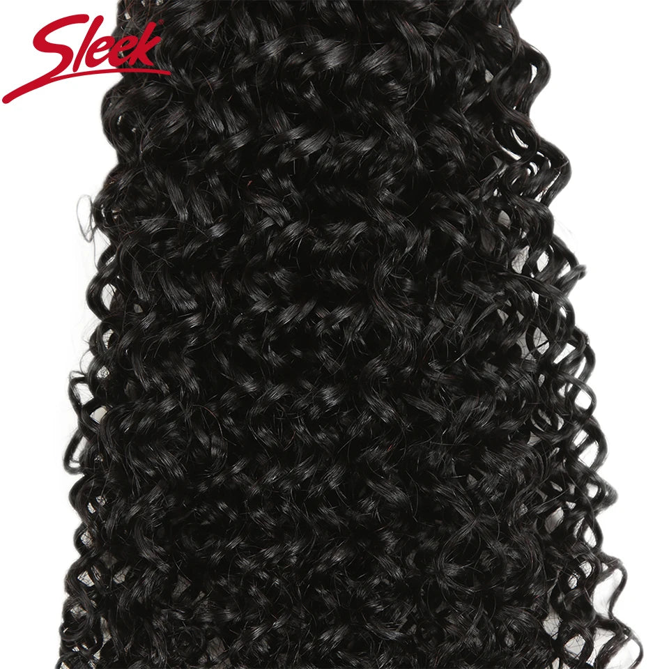 Tissage Kinky Curly Lisse Remy Brésilien | Lot Simple | Extensions Cheveux Humains Naturels