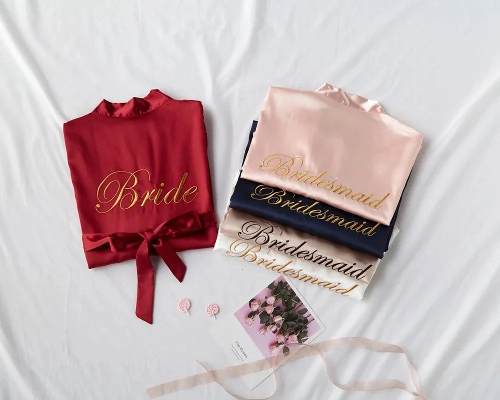 Bride with Team Bride Robe Bride To Be Bridal Shower Bachelorette Party Wedding Decoration Wedding Hen Party Bridesmaid Gift