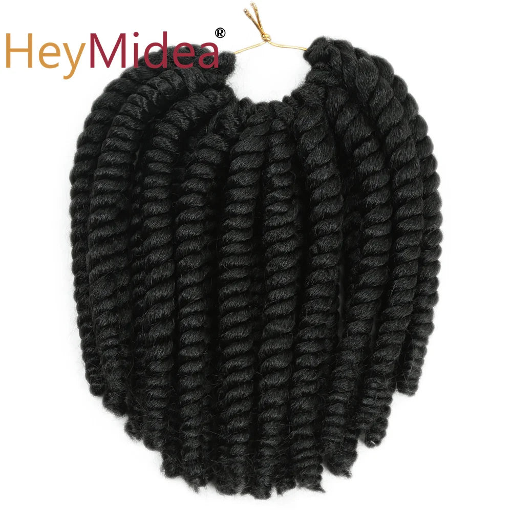 Tresses Crochet Havana Twist | 8 Pouces | Synthétique | Ombre Senegalese Twist | Femme