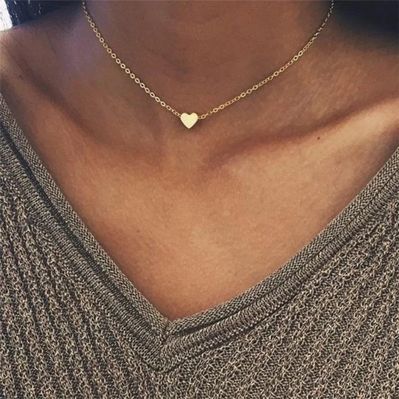 Collier Vintage Multicouche Femme | Chaîne Pendentif | Bijou Esthétique Tendance | Cadeau Mode