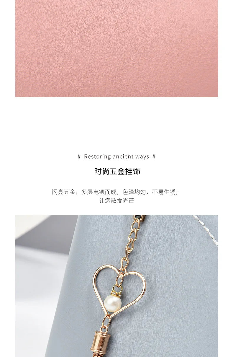 Elegant Handbag for Women Luxury Designer Top-Handle Bags High Quality PU Leather Ladies Shoulder Crossbody Bag Casual Tote Sac
