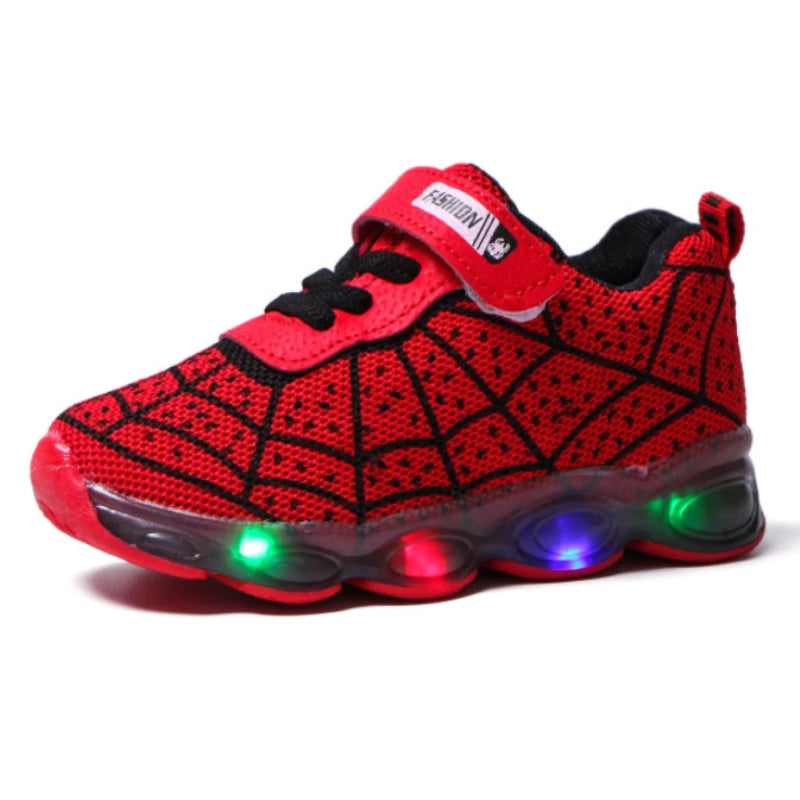 Children's Cartoon Sneakers 2026 Boys New Casual Sport Shoes Spring Summer Breathable Student Shoes Kids Casual Shoes for 1-12 Y
